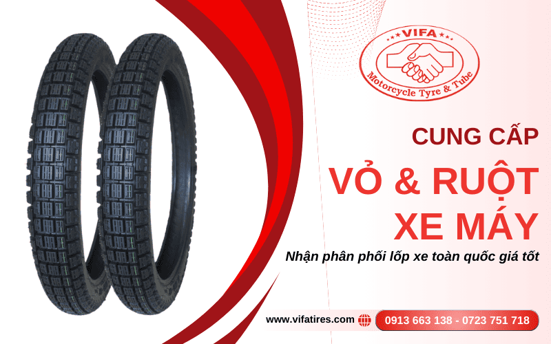 cung cấp vỏ và ruột xe máy