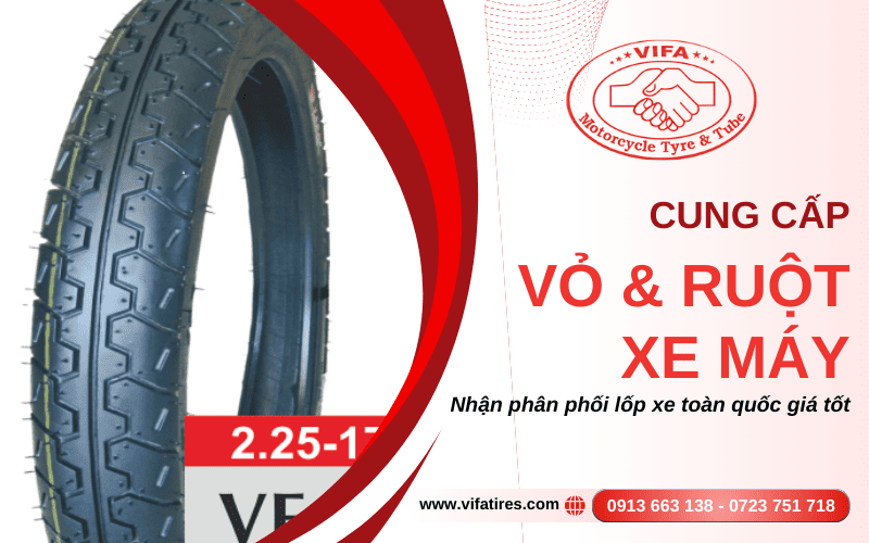 cung cấp vỏ và ruột xe máy